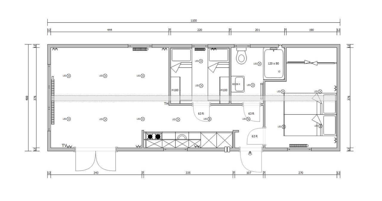 Chalets Op Minicamping Dorpszicht Gapinge المظهر الخارجي الصورة